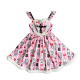 Strawberry Emergency Room Yandere Lolita Style Dress JSK by Diamond Honey (DH294)